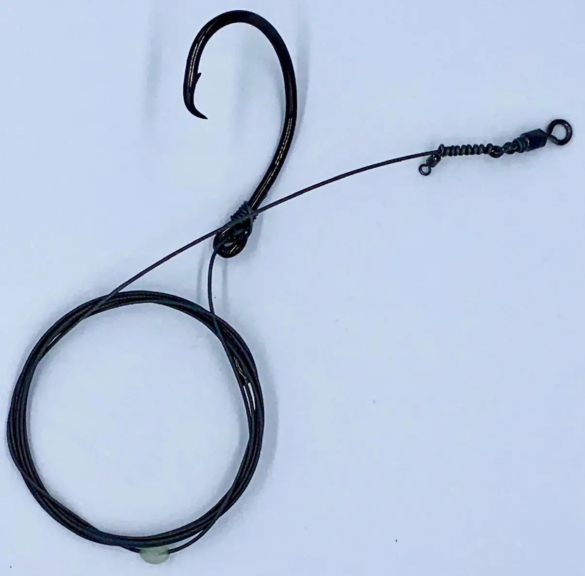 KFA pro-tied drone trace - 200lb carbon coated with 12/0 circle hook KFA
