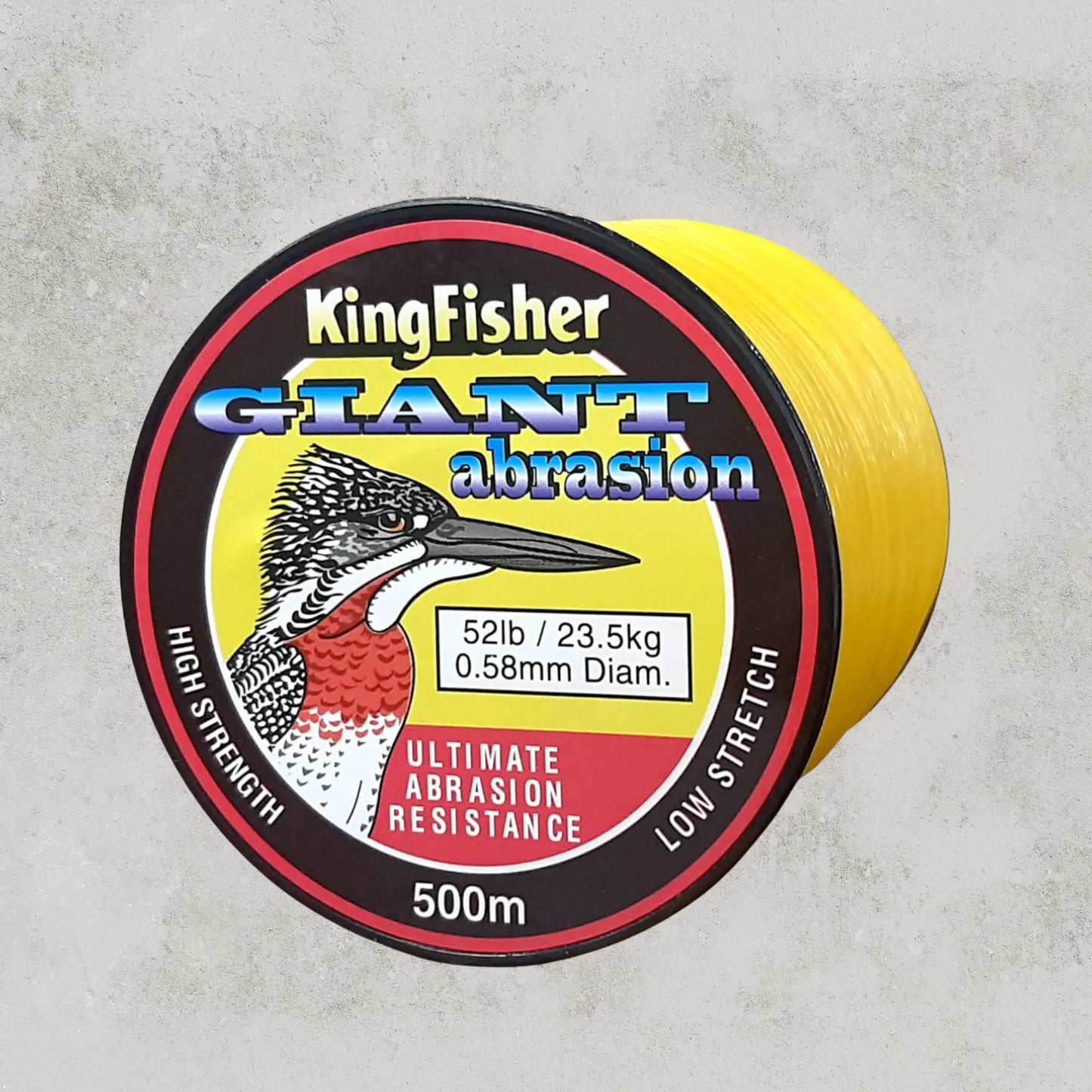 Giant Abrasion Nylon .58mm 23.5kg/52lb Gold 500m KFA