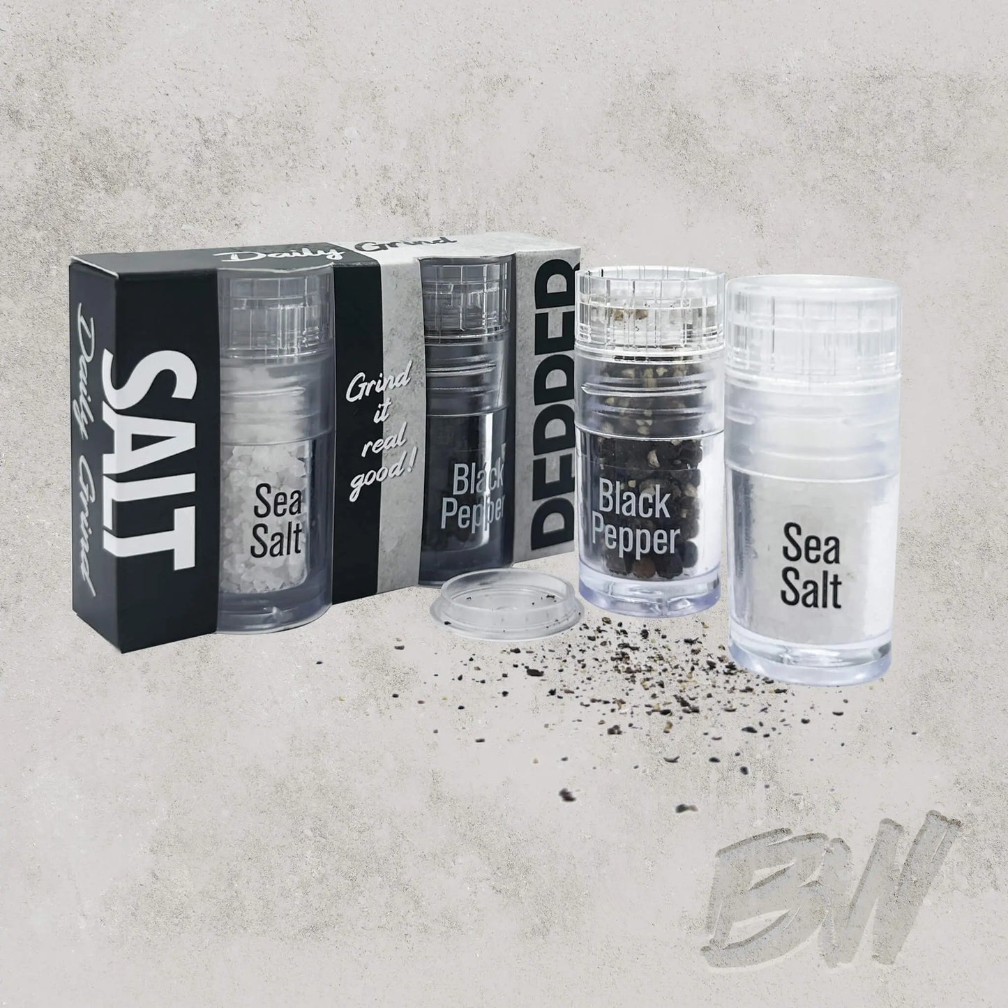 Salt & Pepper Travel Grinders BUSHWAKKA ADVENTURE GEAR