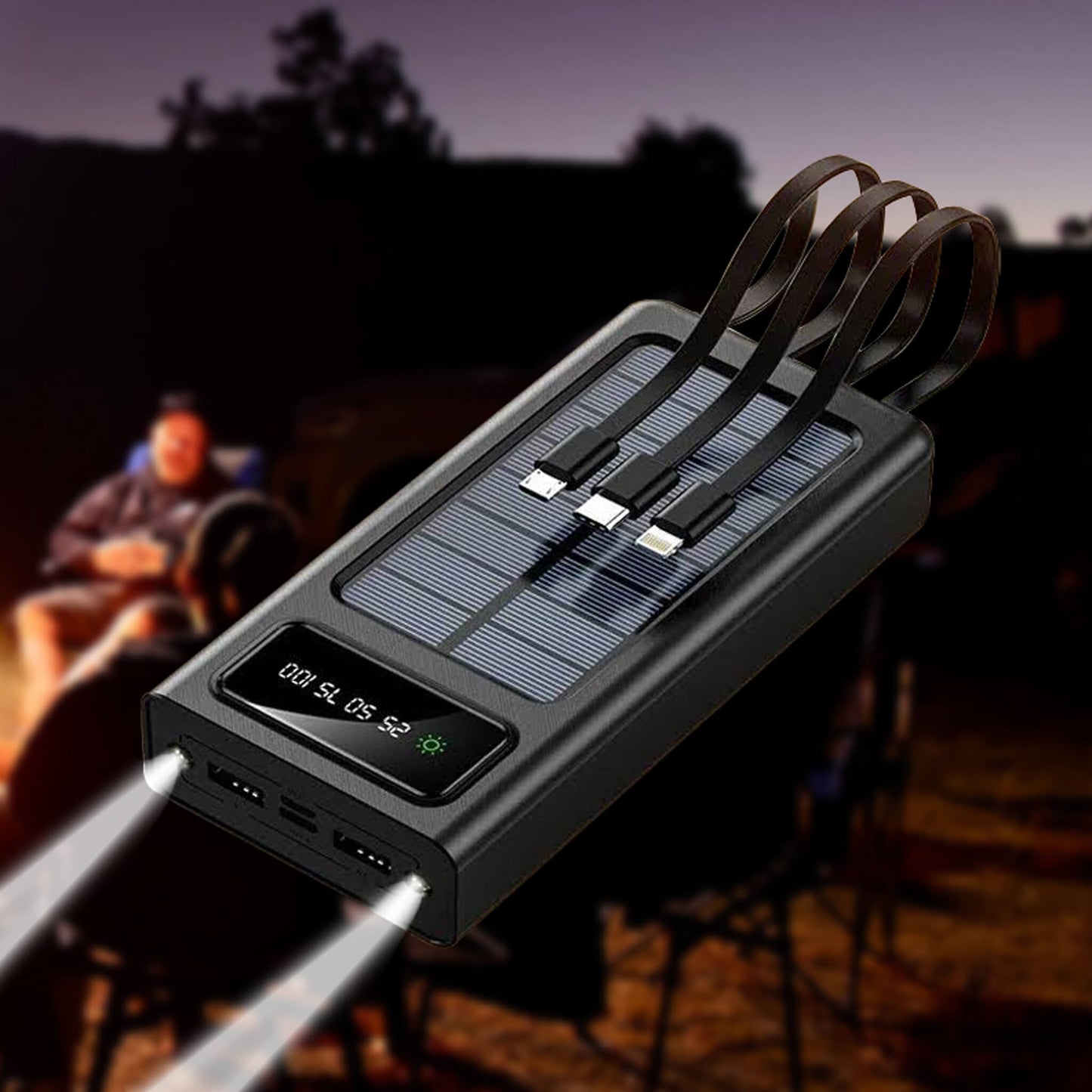 Bushwakka Heated Moon Chair + FREE 20,000 mAh Power Bank Bundle