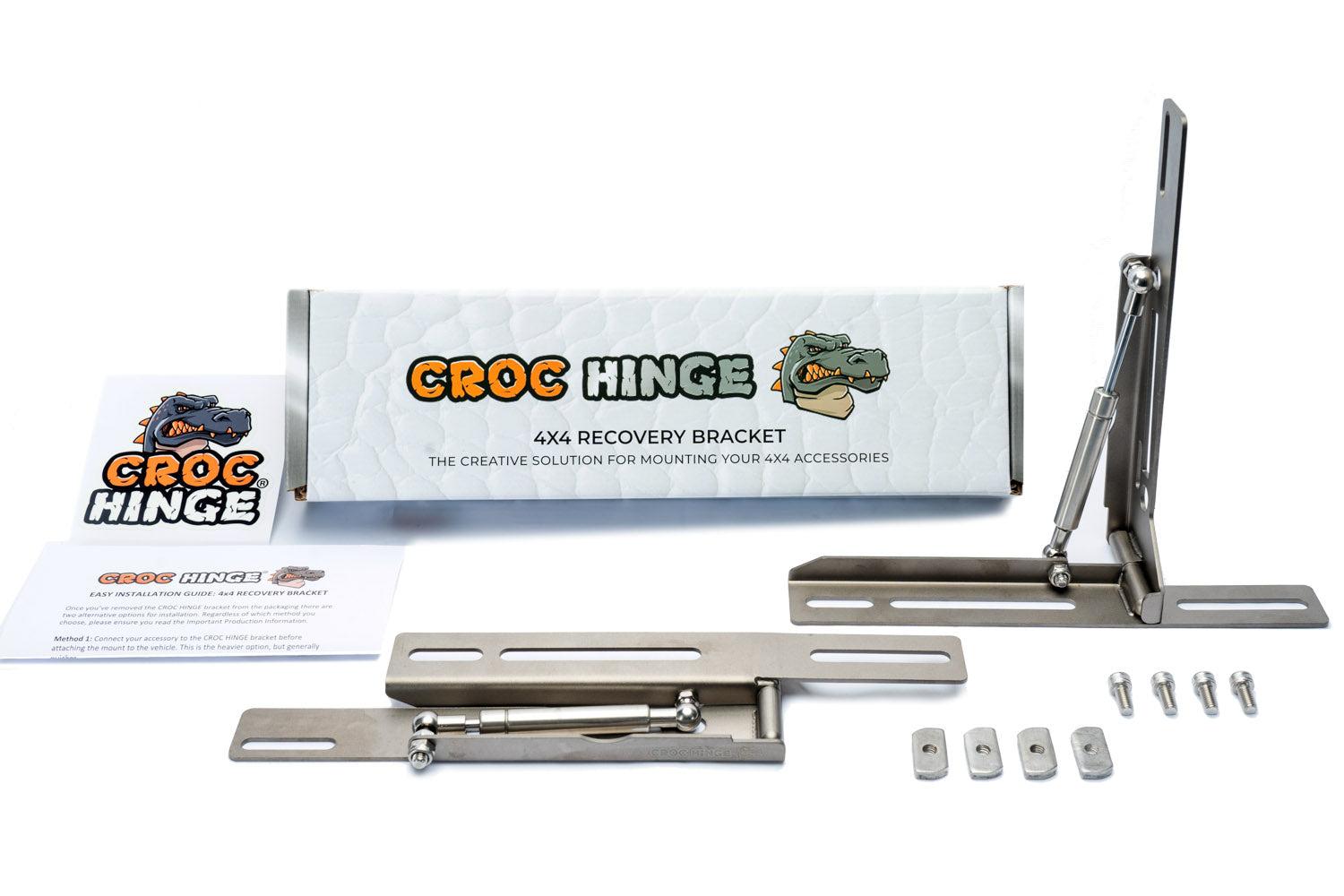 Croc Hinge® 4×4 Recovery Bracket (Pair) – Bushwakka Adventure Gear