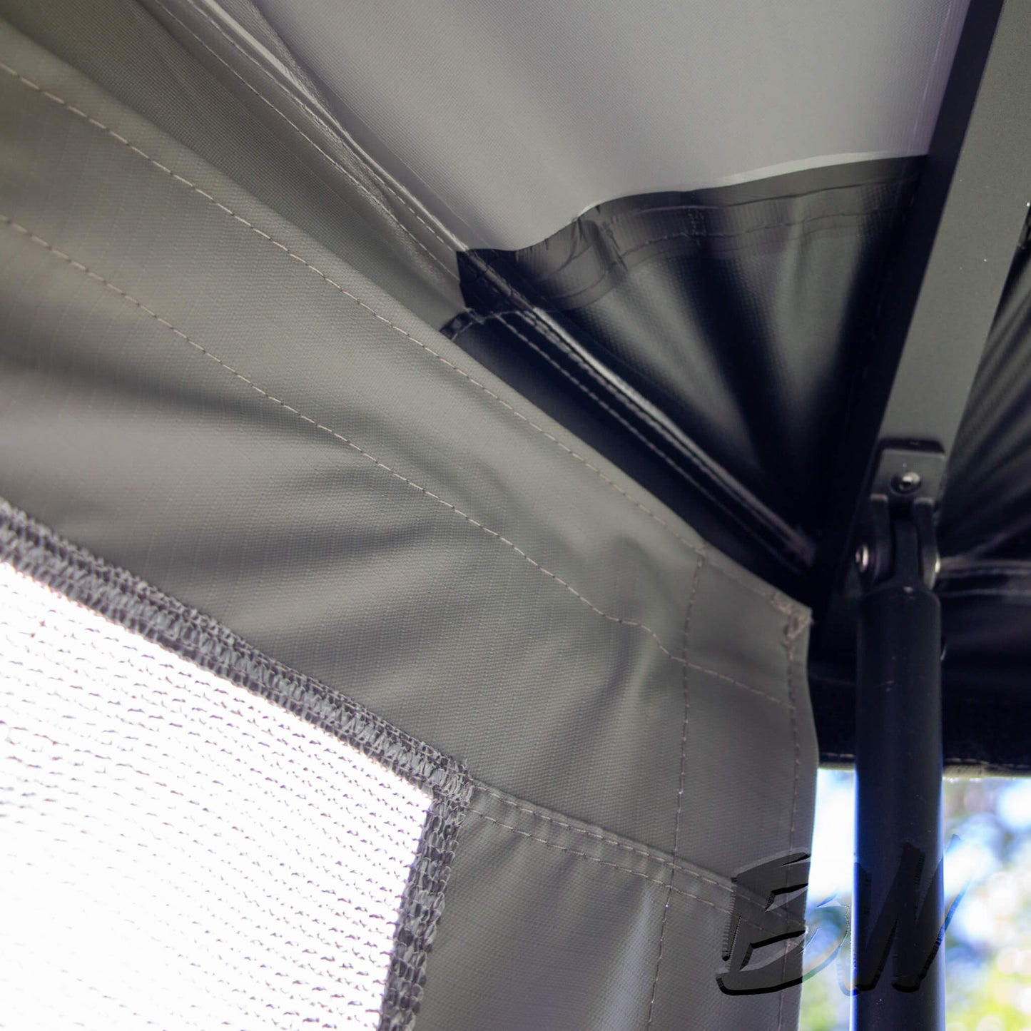 MEG Camper Awning Single Shade Cloth Wall 2700mm Drop