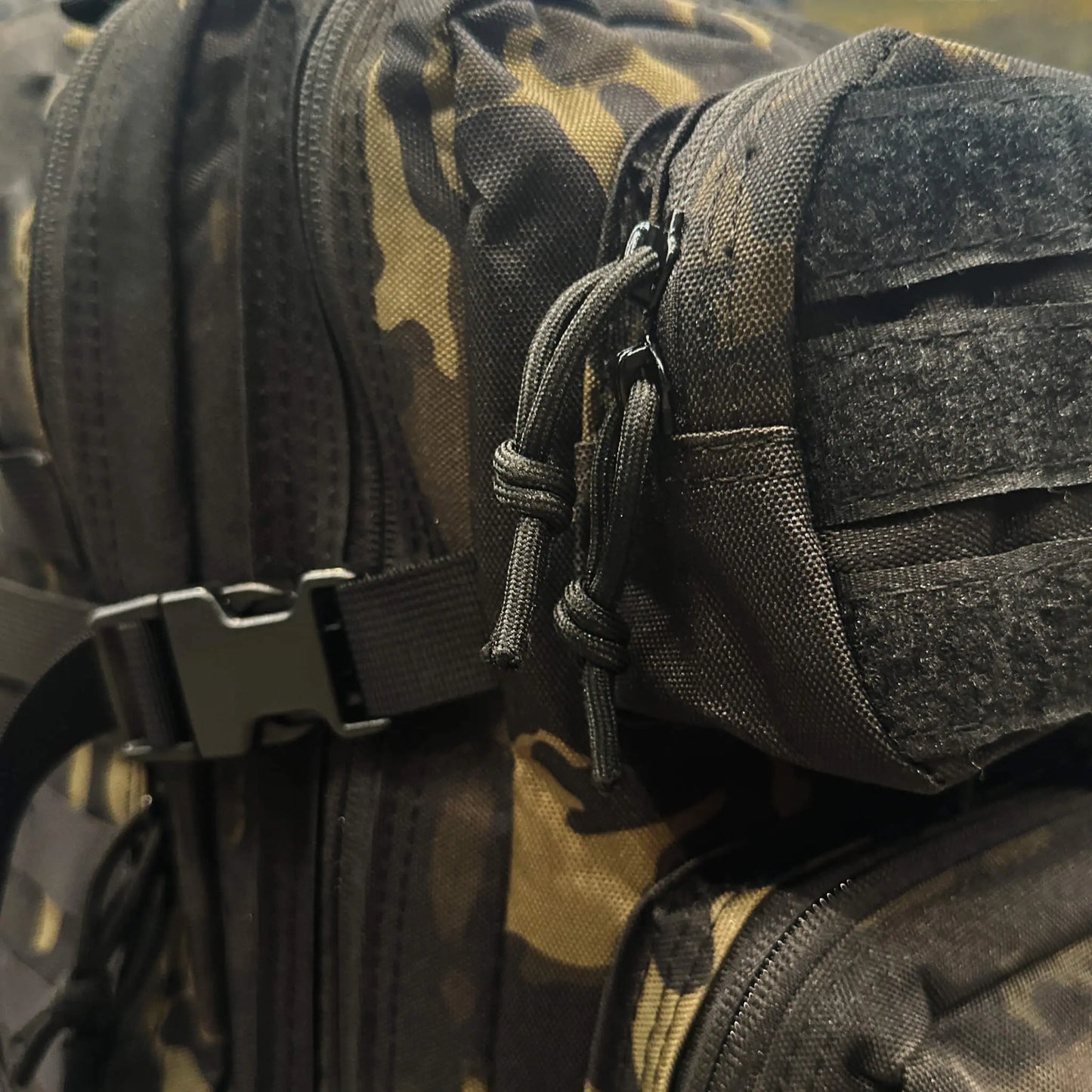 Tactical Backpack with Quick-Attach Patches BUSHWAKKA ADVENTURE GEAR