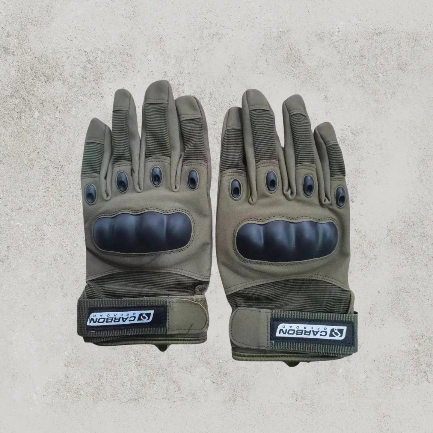 Carbon Ultimate Recovery Gloves - Khaki CARBON OFFROAD