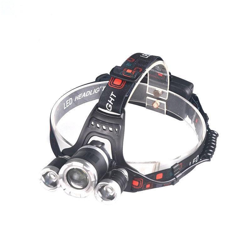 3 LED Zoom Headlamp (Black)