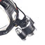 3 LED Zoom Headlamp (Black)
