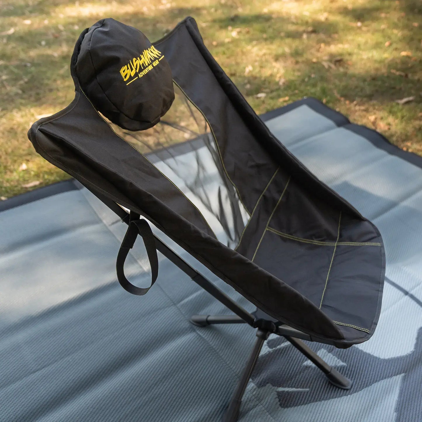 Bushwakka High Five Chair + Lightweight Table + Foot Rest – Total Camp Comfort Bundle