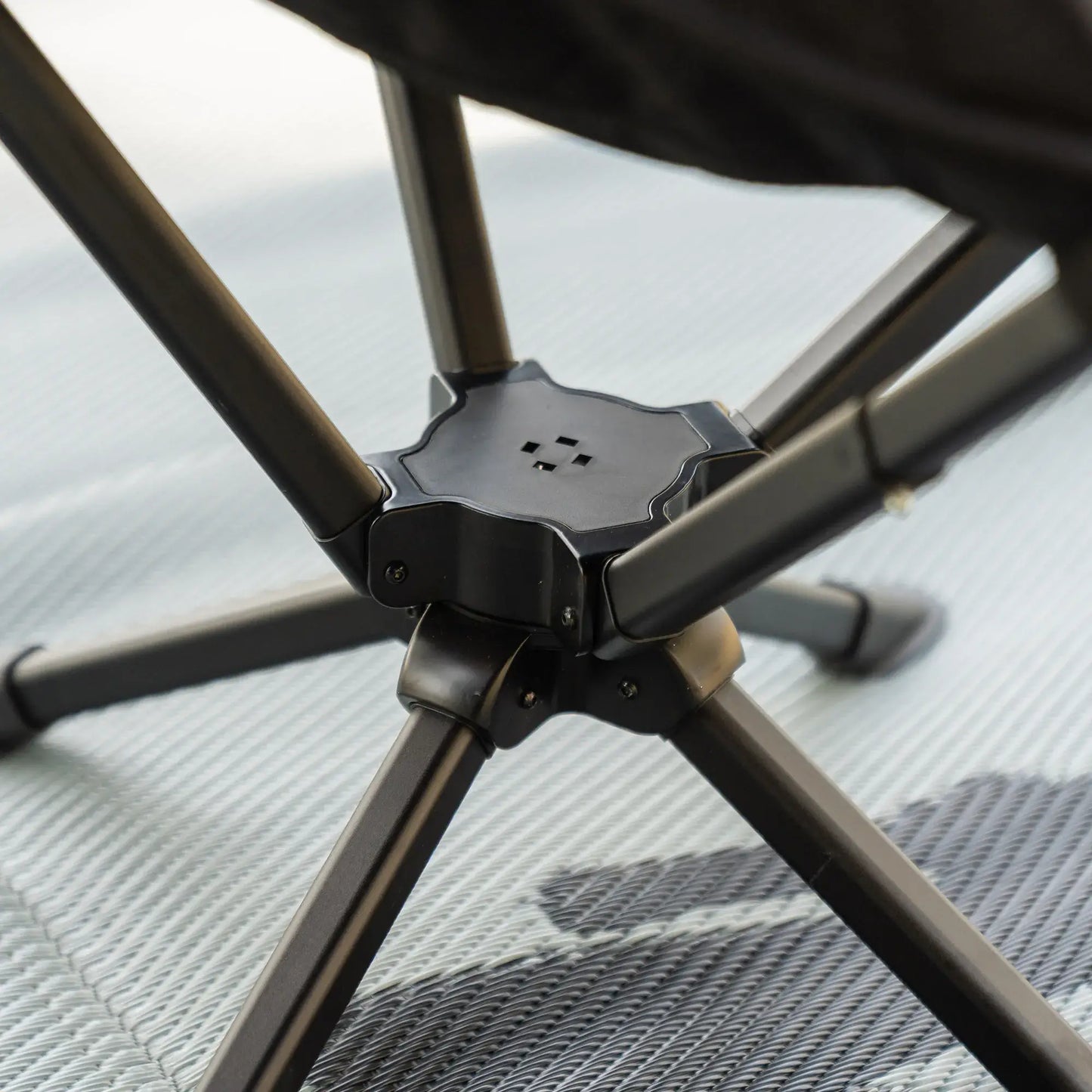 Bushwakka High Five Chair + Lightweight Table + Foot Rest – Total Camp Comfort Bundle