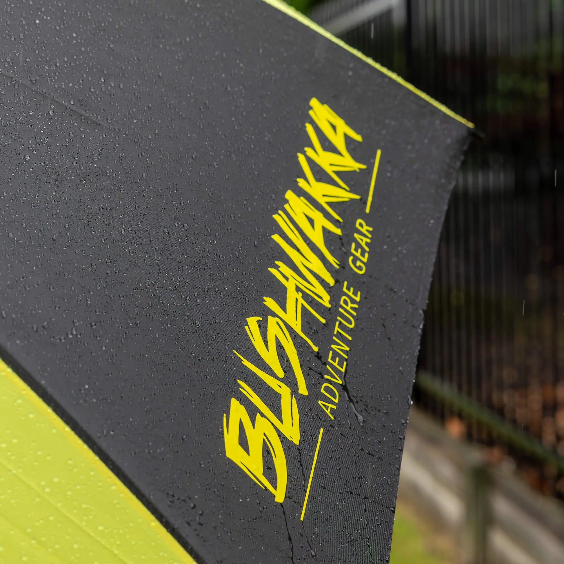 Bushwakka Umbrella Standard - Yellow & Black BUSHWAKKA ADVENTURE GEAR