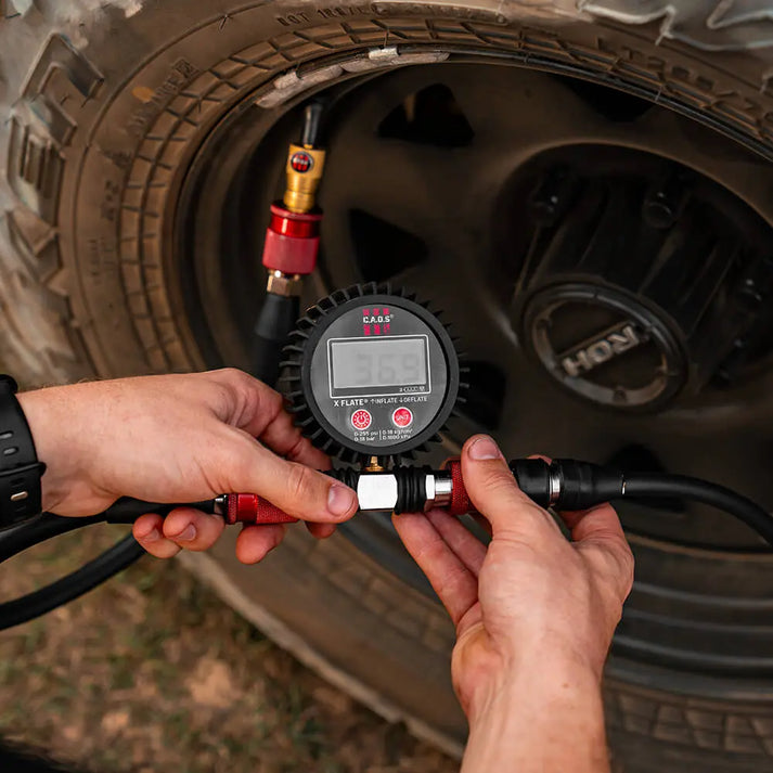 CAOS X FLATE Tyre Inflate-Deflate and Pressure Gauge - Bushwakka ...