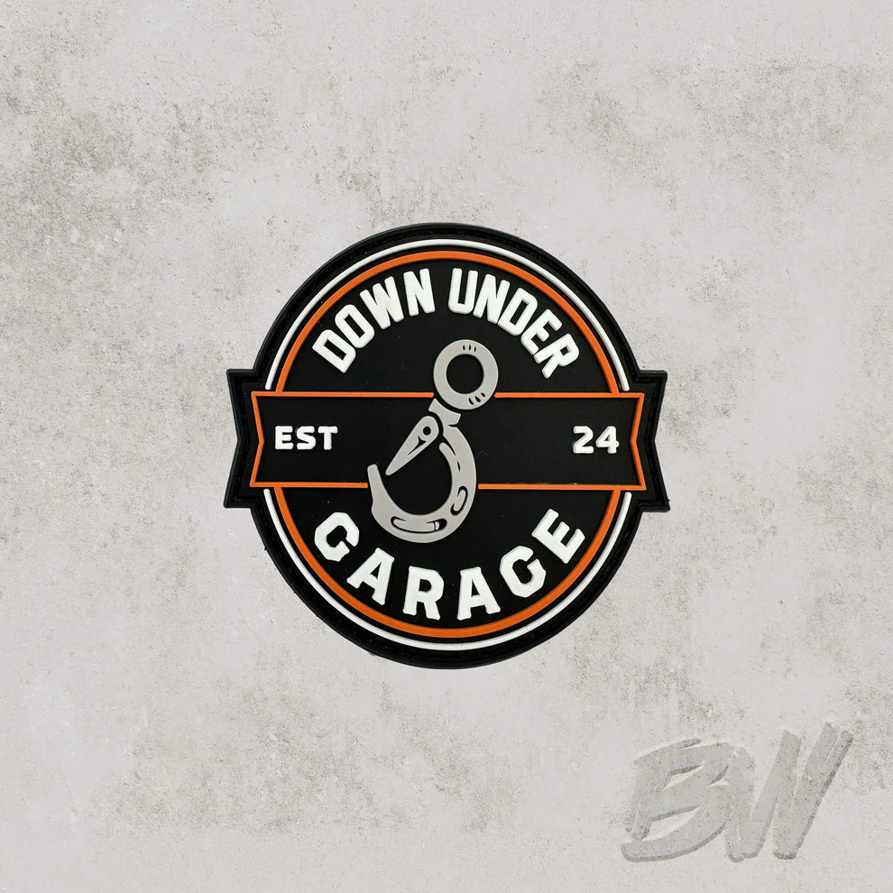 Down Under Garage - Patch - Bushwakka Adventure Gear