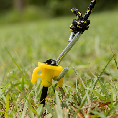 Screw You Spiral Ground Stake Pegs (12 Pack)