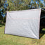 MEG Camper Awning Single Shade Cloth Wall 2700mm Drop