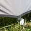MEG Camper Awning Single Shade Cloth Wall 2700mm Drop