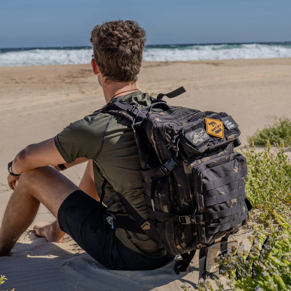 Tactical Backpack with Quick-Attach Patches - Bushwakka Adventure Gear