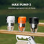 FLEXTAIL MAX PUMP 3 - High Speed 2-in-1 Rechargeable Air Pump FLEXTAIL