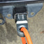 MegaPro 5000kg 50mm tow bar mounted soft shackle compatible recovery hitch