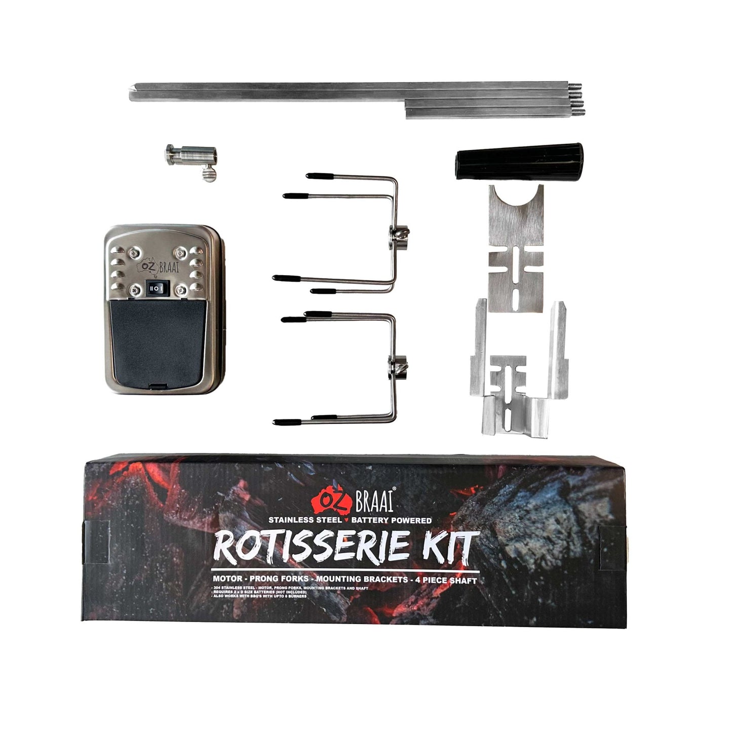Oz Braai Rotisserie Kit