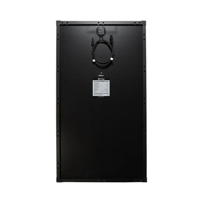 Roam Gear 160W 12V Slimline Black Glass Solar Panel (20mm Frame)