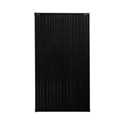 Roam Gear 160W 12V Slimline Black Glass Solar Panel (20mm Frame)