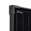 Roam Gear 200W 12V Slimline Black Glass Solar Panel (20mm Frame)