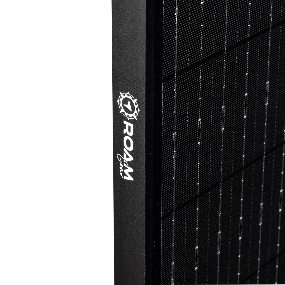 Roam Gear 200W 12V Slimline Black Glass Solar Panel (20mm Frame)