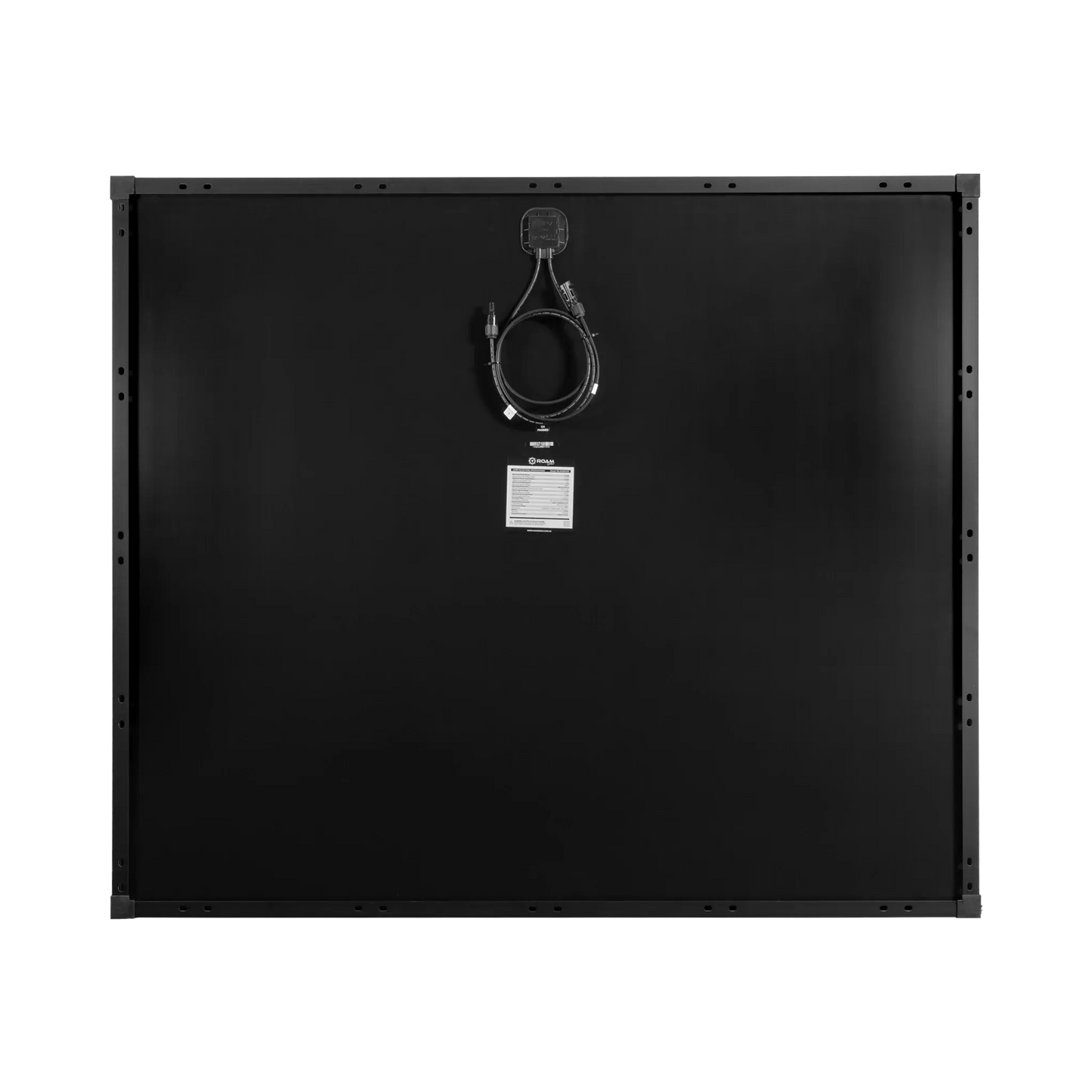 Roam Gear 250W 12V Slimline Black Glass Solar Panel (20mm Frame)