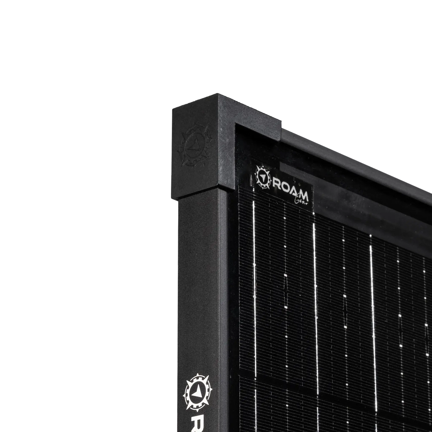 Roam Gear 250W 12V Slimline Black Glass Solar Panel (20mm Frame)