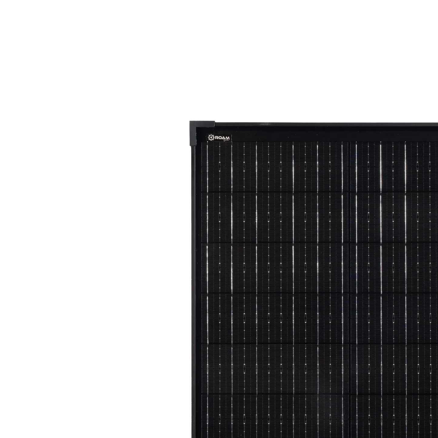 Roam Gear 250W 12V Slimline Black Glass Solar Panel (20mm Frame)