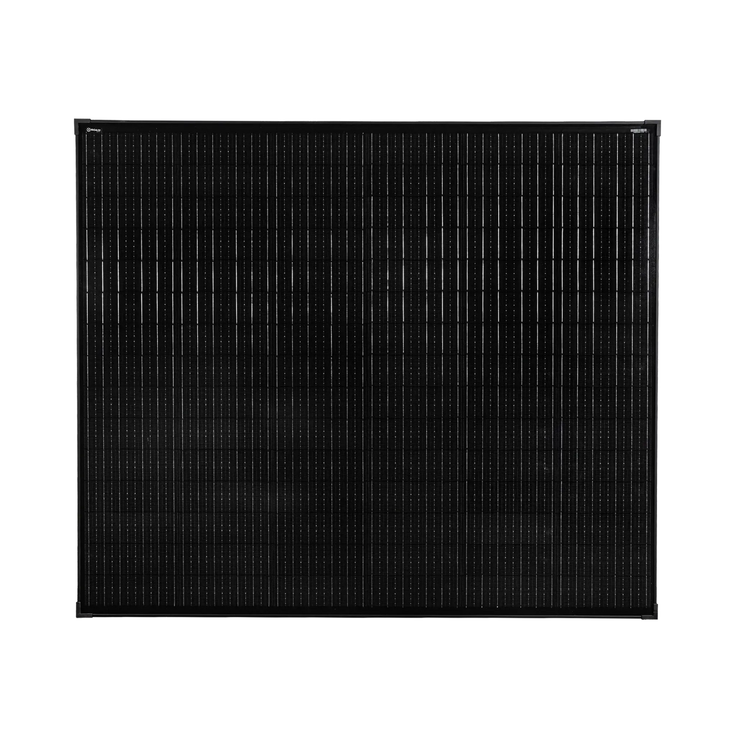 Roam Gear 250W 12V Slimline Black Glass Solar Panel (20mm Frame)