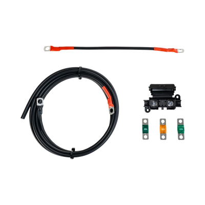 Roam Gear 2m Fused Lead with In-line Midi Fuse Holder and 20A, 30A & 40A Midi Fuses