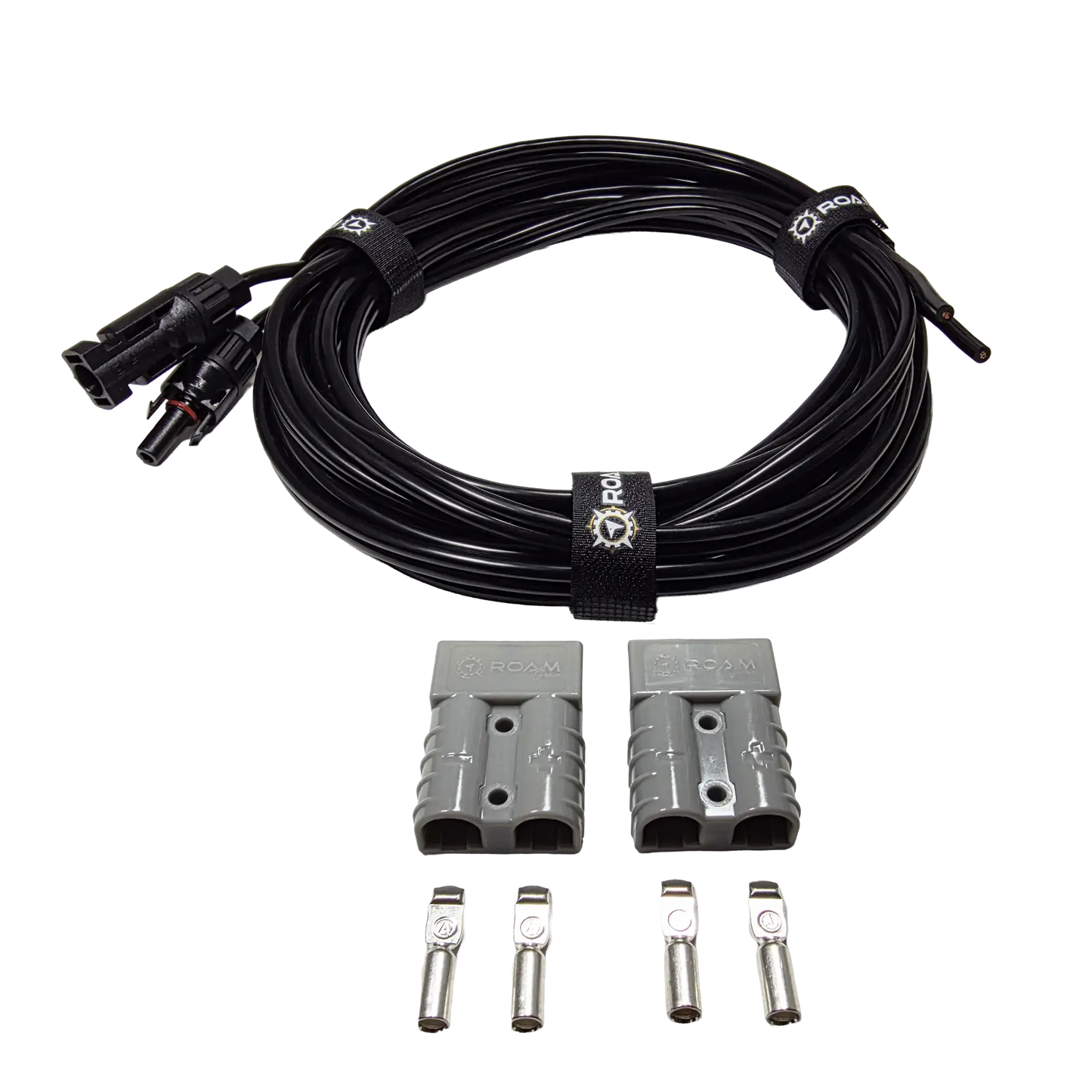 Roam Gear 6m Solar MC4 Extension Lead with 2 Loose Grey Anderson Plugs