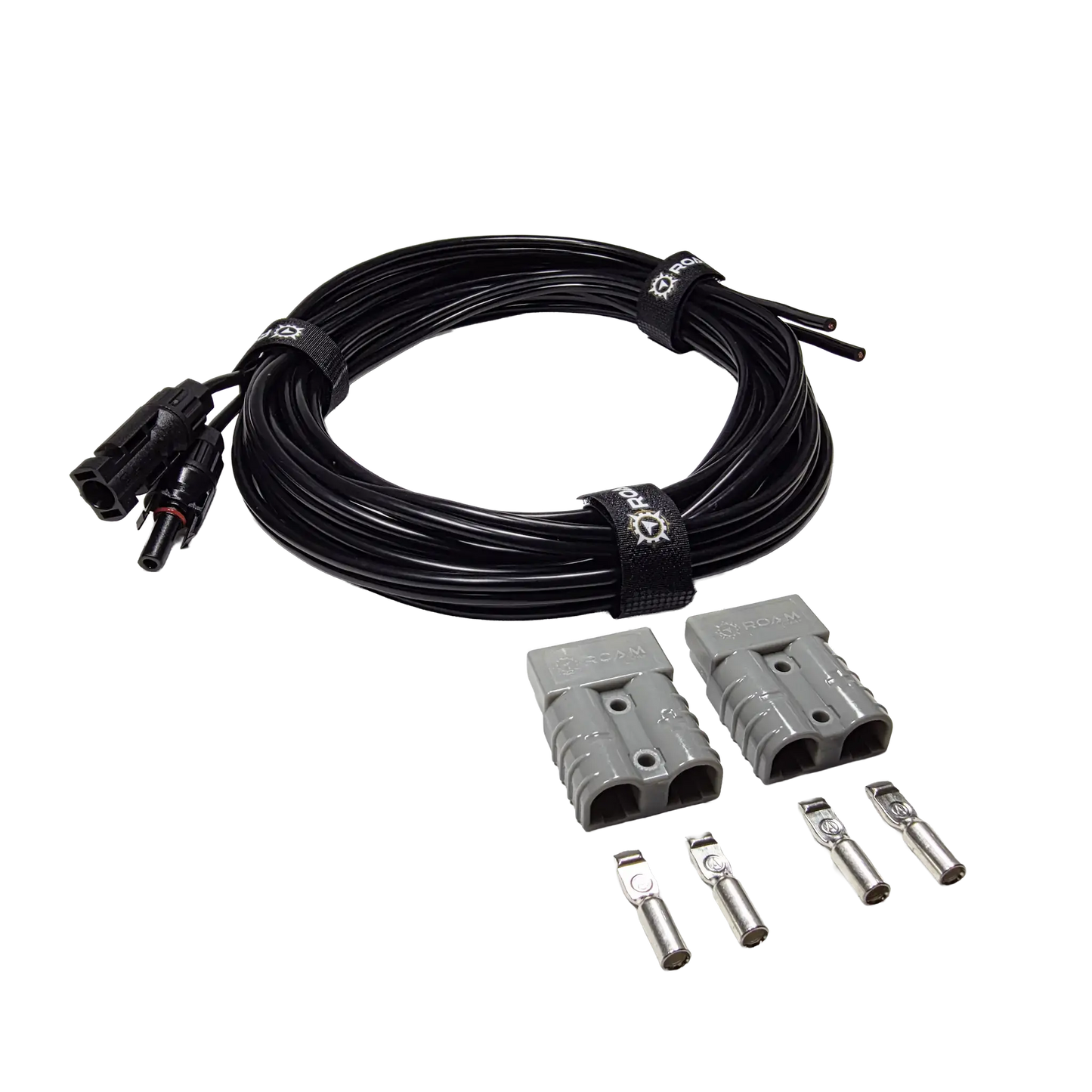 Roam Gear 6m Solar MC4 Extension Lead with 2 Loose Grey Anderson Plugs