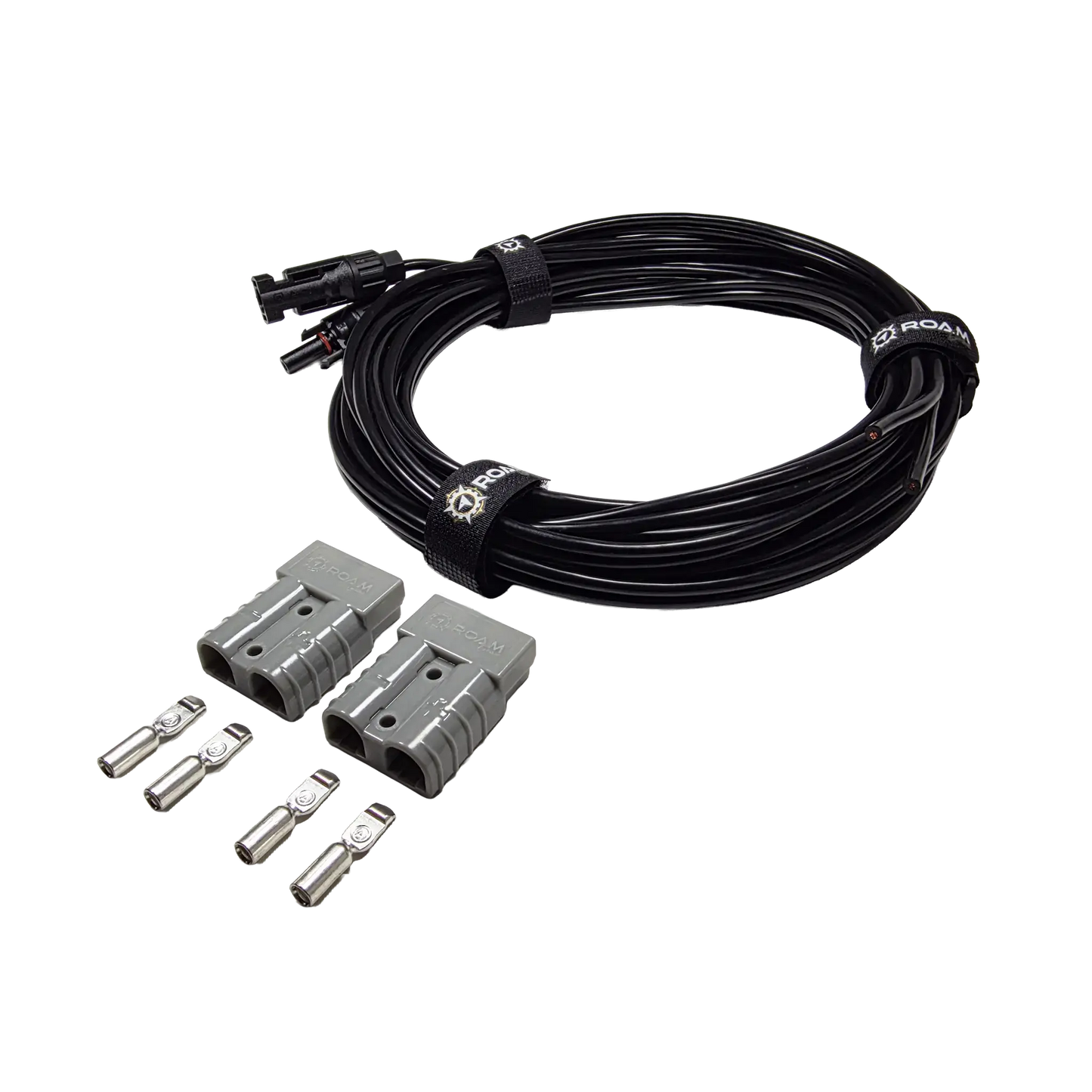 Roam Gear 6m Solar MC4 Extension Lead with 2 Loose Grey Anderson Plugs