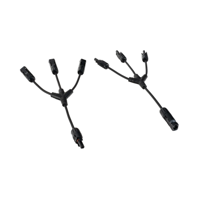 Roam Gear Solar MC4 3-to-1 Adaptors (Pair)