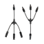 Roam Gear Solar MC4 3-to-1 Adaptors (Pair)