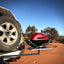 BBQ Arm kit for vehicle tow-hitch
